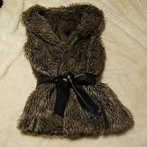 Sexy fur vest